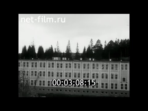 Видео: 1976г. г. Красавино. льнокомбинат имени 50- летия СССР. Вологодская обл