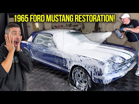 Видео: Реставрация и тюнинг классического автомобиля Mustang 1965 года | Полная трансформация