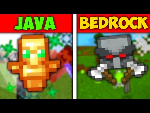 Видео: MINECRAFT JAVA срещу MINECRAFT BEDROCK EDITION