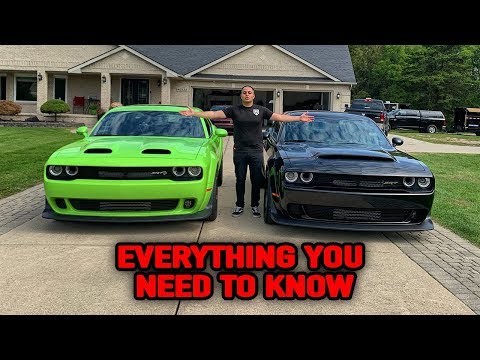 Видео: HELLCAT REDEYE против DODGE DEMON