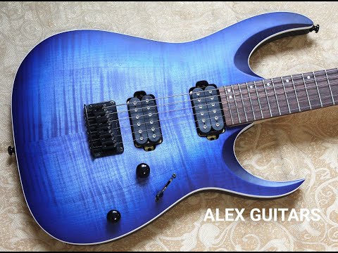 Видео: Ibanez RGA42FM-BLF Обзор и продажа
