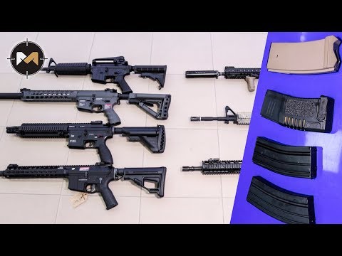 Видео: Совместимость страйкбольных приводов М4 и магазинов. Тестируем 7 приводов и 4 магазина