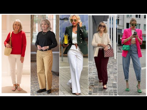 Видео: Натуральные образы для женщин старше 50, 60, 70 лет | Летняя мода 2025 для женщин #womenoutfitsideas