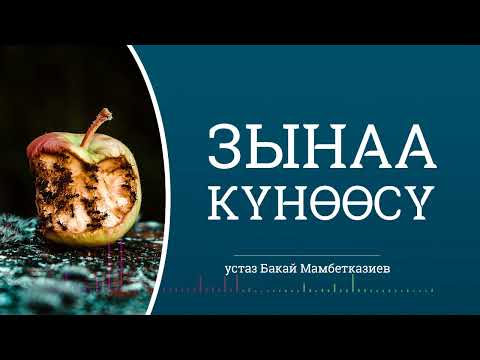 Видео: Зынаага алып келүүчү себептер.  🎙️ Устаз Бакай Мамбетказиев