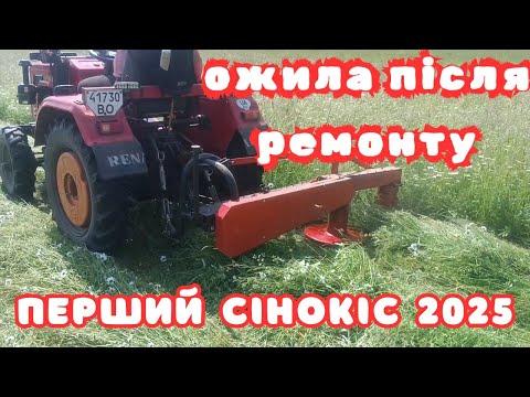 Видео: Перший сінокіс сезону! Косарка не розсипалась — вже добре 😄