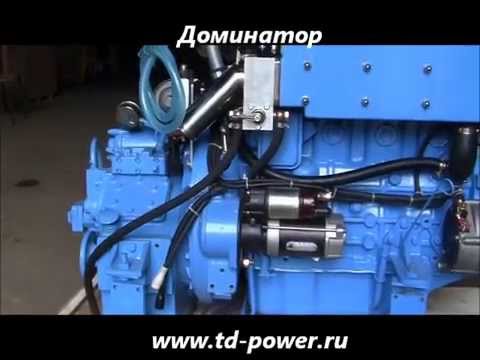 Видео: Судовой двигатель TDME. Система замены отработавшего масла.