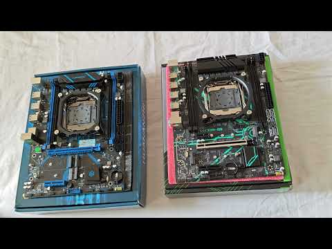Видео: Huananzhi x99 qd4 или Machinist X99 B9???