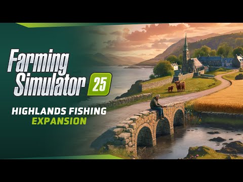 Видео: #Farming Simulator 25 Идём на рыбалку,Смотрим обновление ,новая карта, работа,техника
