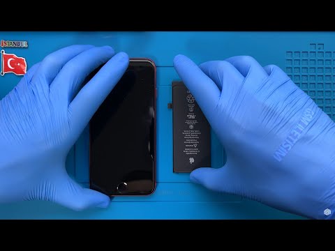 Видео: Замена аккумулятора iPhone 8