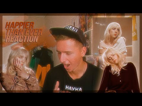 Видео: Billie Eilish Happier Than Ever | РЕАКЦИЯ | RUSSIAN REACTION