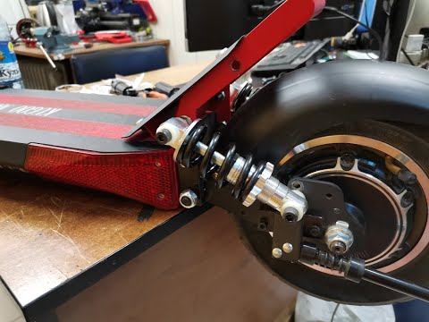 Видео: Kugoo M4 Эксперименты с подвеской