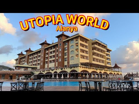 Видео: 🏝️Utopia World 5* Alanya. Самый востребованный отель в  Алании с красивыми видами!