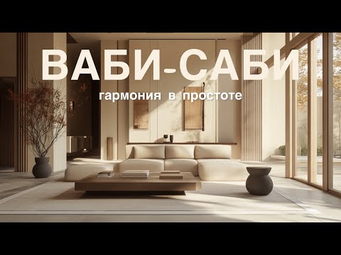 Видео: Как оформить пространство в стиле Ваби-Саби | Дизайн интерьера