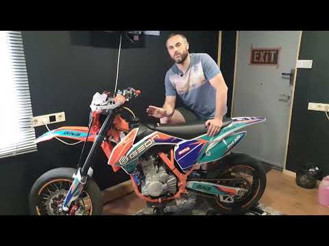 Видео: GEON GNS 300 Как мы сделали хороший мотард для трека часть 2