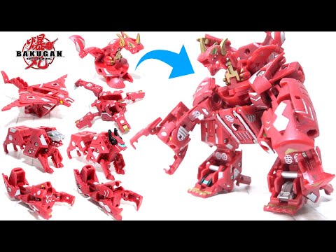 Видео: [7 в 1] БАКУГАН "BAX-01 Maxus Dragonoid" Spin Master Ltd. [Sega Toys]