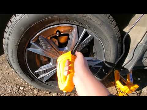 Видео: 126) Jetour Dashing (Джетур Дашинг). Пробег 19980 км. Смена летнего комплекта колес на зимние.