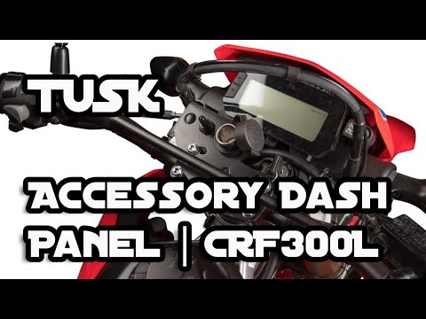 Видео: Приборная панель Tusk Accessory | Honda CRF300L