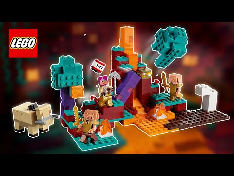 Видео: Собираю крутой набор Майнкрафт Незер за 10 минут!