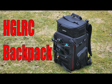 Видео: Рюкзак моделиста HGLRC Backpack