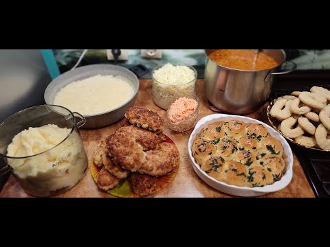 Видео: Наготовила !!! Меню на 2 - 3 дня !!! / Delicious menu for 2-3 days!!!