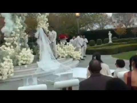 Видео: Рисса и Куан, официальные свадебные клятвы, церемония бракосочетания Риссы и Куана в прямом эфире