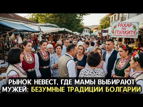 Видео: РЫНОК НЕВЕСТ, ГДЕ МАМЫ ВЫБИРАЮТ МУЖЕЙ: БЕЗУМНЫЕ ТРАДИЦИИ БОЛГАРИИ