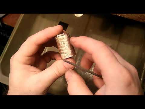 Видео: Делаю финскую оковку из макумэ ( I make Finnish fittings from makume)