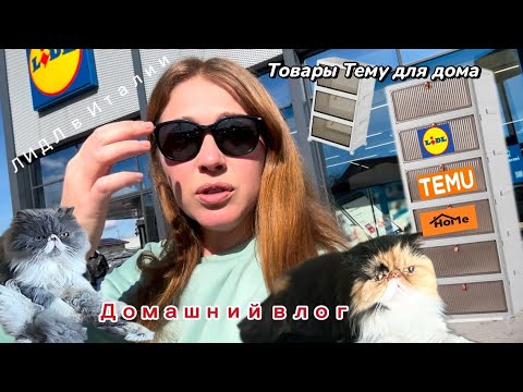 Видео: Домашний влог для любителей поболтать 😀😀😅Едем вместе в Лидл в Италии.Товары для дома от Тему