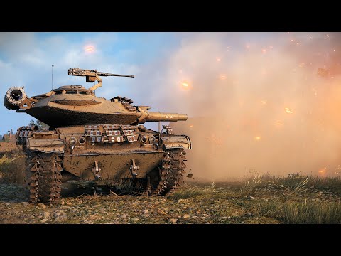 Видео: T49: Малыш FV4005 В Действии - World of Tanks