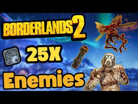 Видео: Borderlands 2, но врагов появляется в 25 раз больше