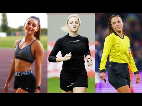 Видео: 10 самых красивых арбитров в футболе!