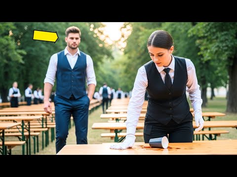 Видео: Сервитьорка се съгласи да почисти след парти на милиардер... и случилото се след това я остави безмъ