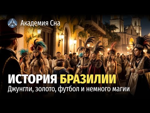 Видео: 🌙 Лекция для сна 🌴 История Бразилии: джунгли, золото, футбол и немного магии 🌴