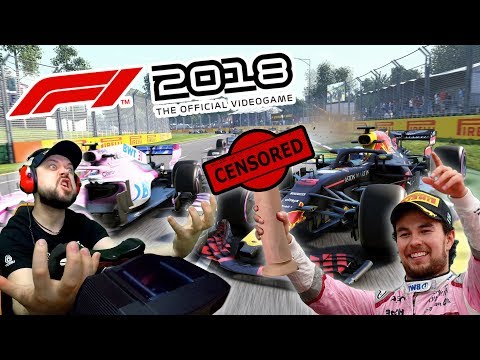 Видео: Заварушка в Мельбурне! Sonchyk VS Perez! Гран-При Австралии F1 2018