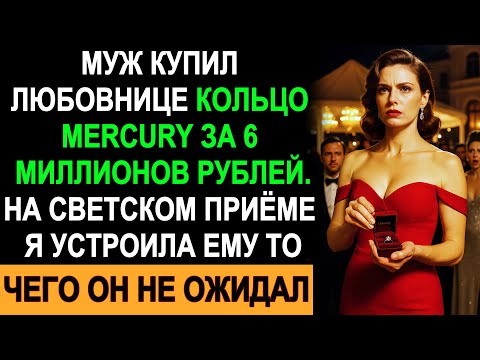 Видео: Муж Купил Любовнице Кольцо Mercury За 6 Миллионов — На Светском Приёме Я Сделала То, Чего Он Не Ждал