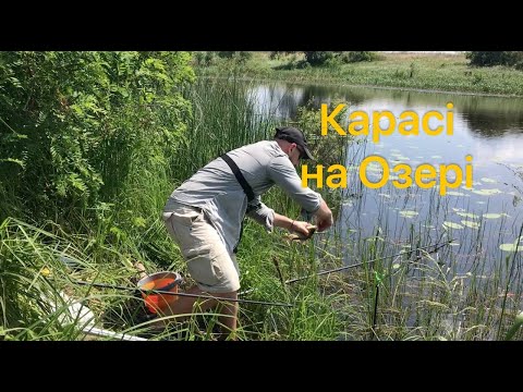 Видео: СЕКРЕТ ЛОВЛІ КАРАСІВ !! Махова вудка на ОЗЕРІ