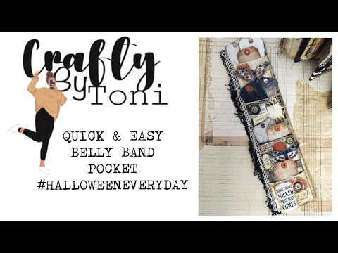 Видео: ДЕНЬ 26 … БЫСТРЫЙ И ПРОСТОЙ КАРМАН ДЛЯ ЖИВОТА… #идеижурналадлямусора #КАЖДЫЙДЕНЬХЭЛЛОУИН #ремесло...