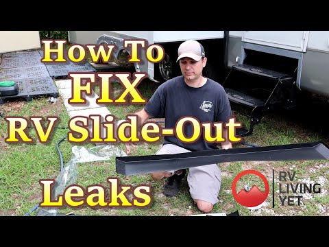 Видео: Ремонт салазок для автодома | Как устранить протечки в салазках для автодома | Проблемы с салазка...