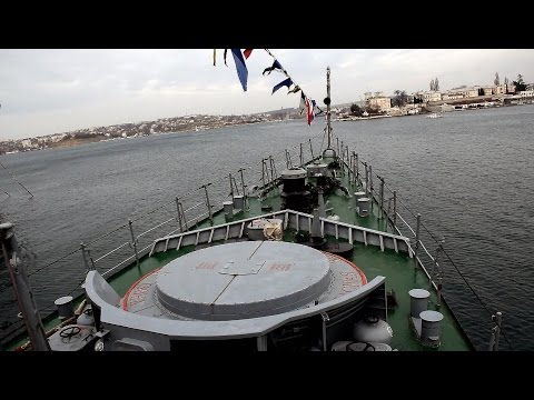 Видео: Прогулка по малому противолодочному кораблю Суздалец