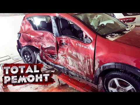 Видео: «ТОТАЛ» 😱 КУЗОВНОЙ РЕМОНТ Рено Сандеро. ВОССТАНОВЛЕНИЕ ПОСЛЕ ВСТРЕЧИ С ГАЗЕЛЬЮ. TOTAL BODY REPAIR