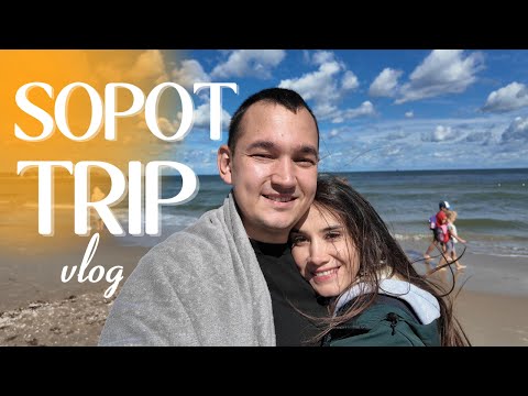 Видео: Наше первое путешествие на Балтийское море! Город Сопот