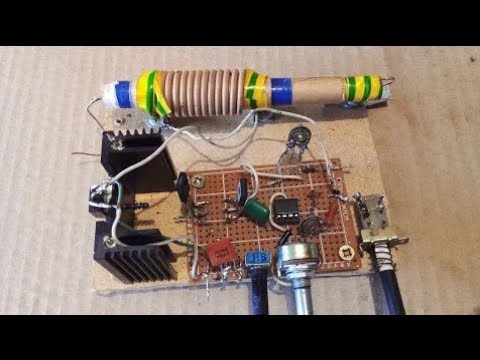 Видео: Реплика БТГ Капанадзе.Работает от батарейки Крона.В школе такому не учат