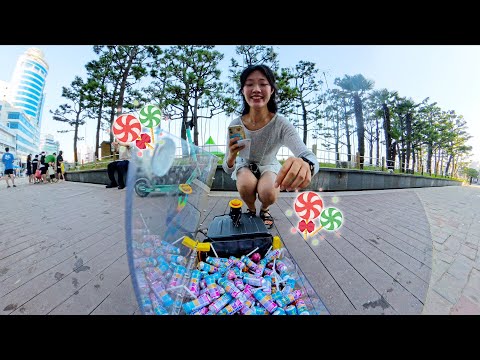 Видео: Дарить сладкие конфеты на пляже?♥