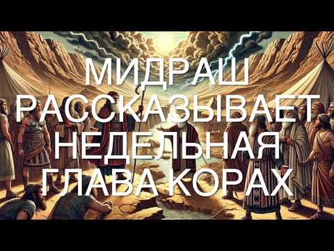 Видео: Мидраш рассказывает. Недельная глава Корах