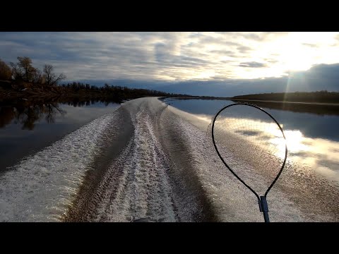 Видео: Рыбалка в Томской области. Каргасок. Октябрь. Часть 1