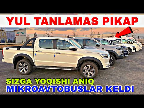 Видео: ЙУЛ ТАНЛАМАС ПИКАП ВА МИКРОАВТОБУЛАР КЕЛДИ СИЗГА ЙОКИШИ АНИК ❗️