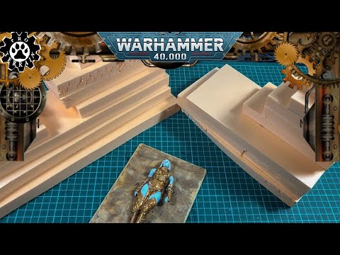 Видео: Скалы из пенополистирола (Пеноплэкса) | Warhammer 40000