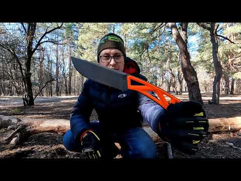 Видео: Gerber Exo-Mod Fixed DP, FE, Orange-скелетонизированный фиксед