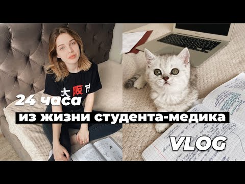 Видео: 24 часа из жизни студента-медика I Сдаю итог по фармакологии