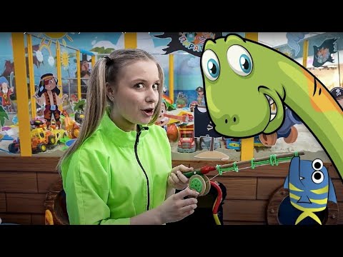 Видео: Рыбалка - Как накормить динозавра - Алиса Шоу для детей малышей
